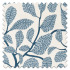 Swatch of Sweet Bay Print Indigo