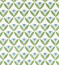 Tulip Trellis Print Coast Blue Fabric by Scion
