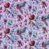 Wonderland Floral Amethyst/Lapis/Ruby Fabric by Harlequin