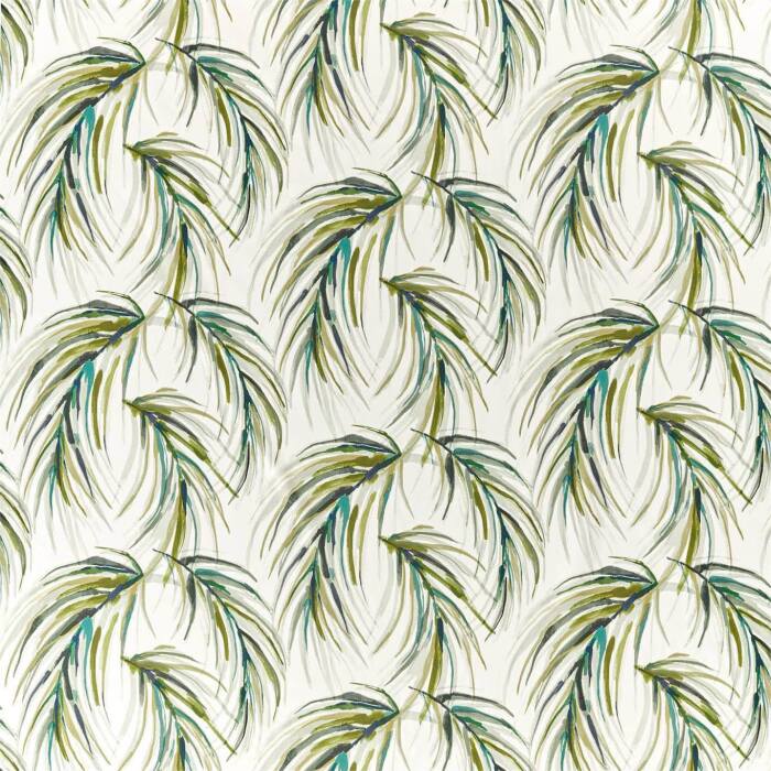 Alvaro Lime/Jade/Palm Fabric by Harlequin