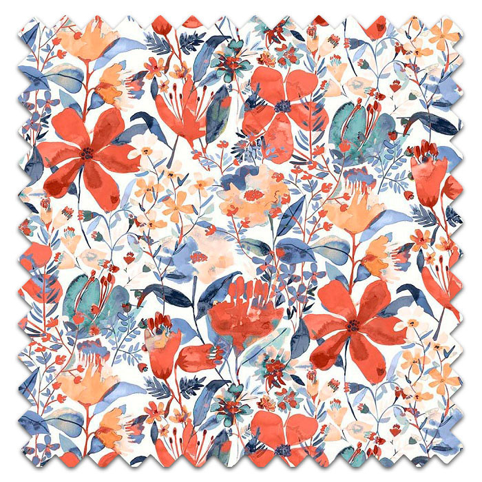 Swatch of Amelie Burnt Orange