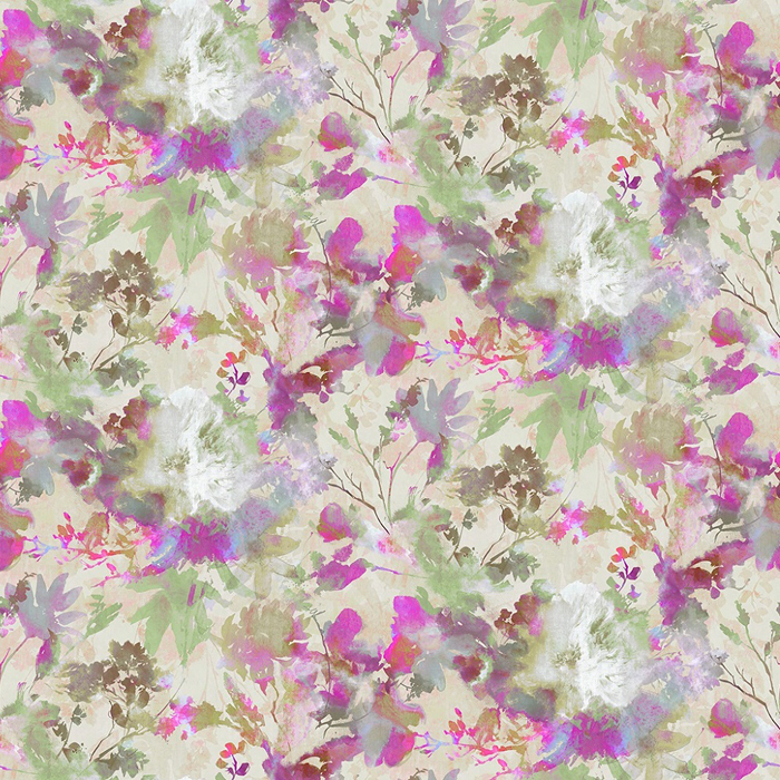 Aurora Fuchsia Fabric by Chess