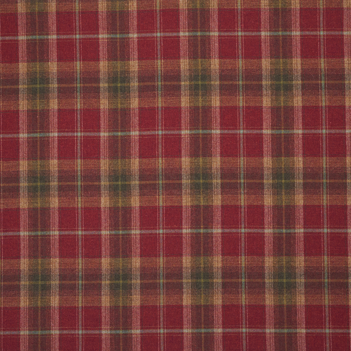 Balmoral Claret Fabric by Chess