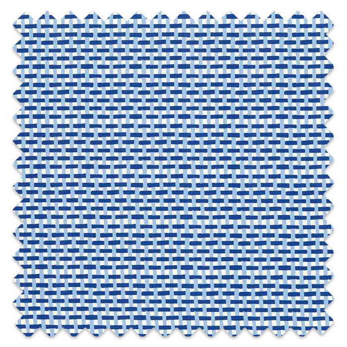 Swatch of Basket Weave Lapis/Sky