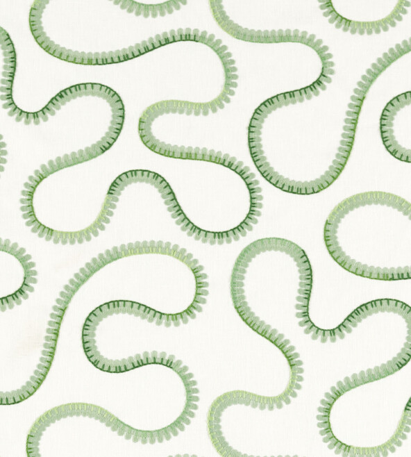 Bimble Embroidery Pine Fabric by Scion