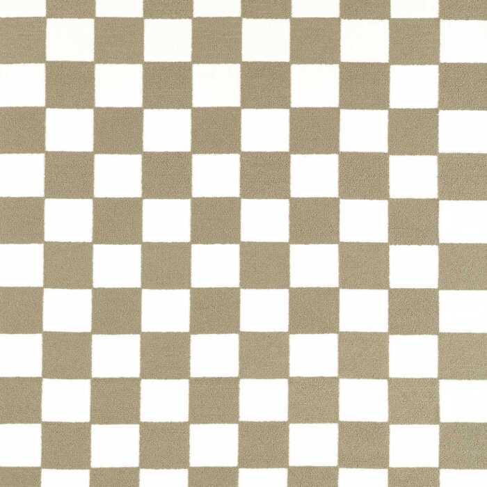 Blenets Check Limestone Fabric by Harlequin