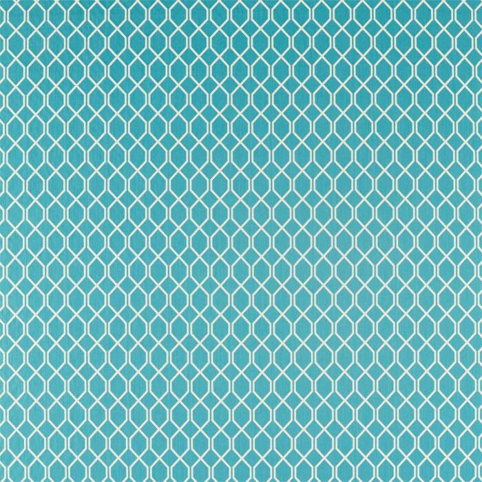 Botanical Trellis Tropical Palm Fabric by Sanderson