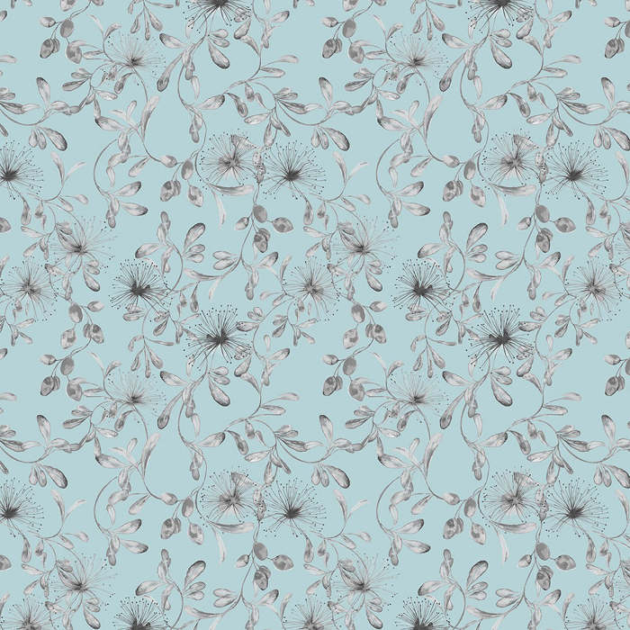 Celeste Duck Egg Fabric by Chess