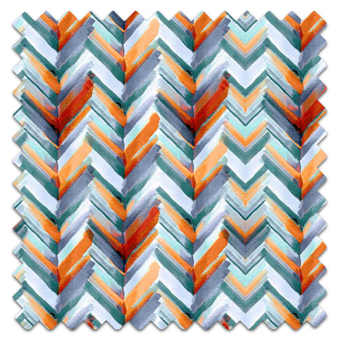 Swatch of Chloe Burnt Orange