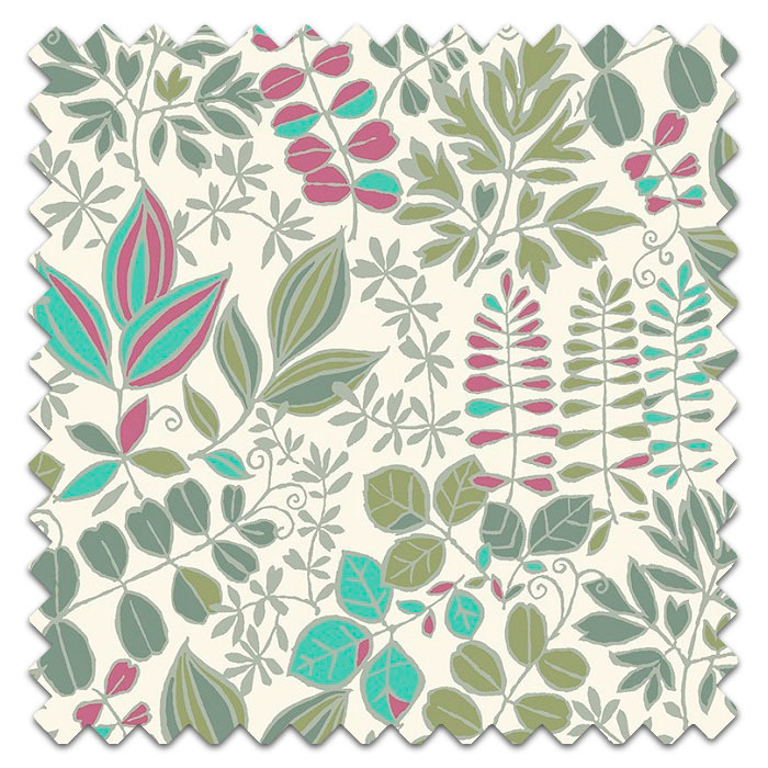 Swatch of Copse Olive Fuchsia