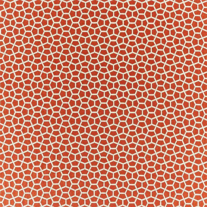 Cubica Cayenne Fabric by Harlequin