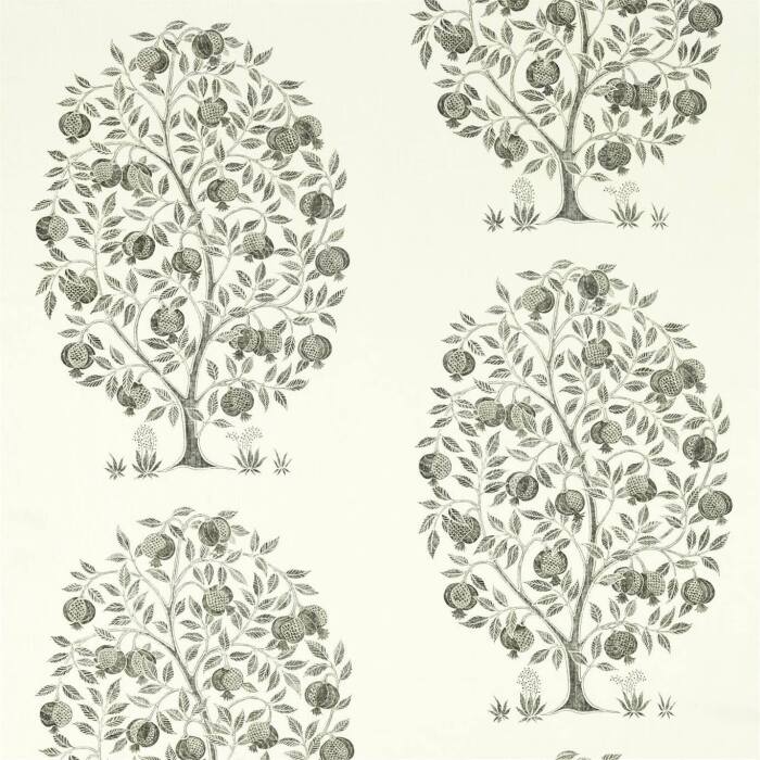 Anaar Tree Charcoal Fabric by Sanderson