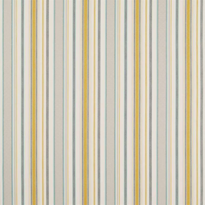Dobby Stripe Dijon Fabric by Sanderson