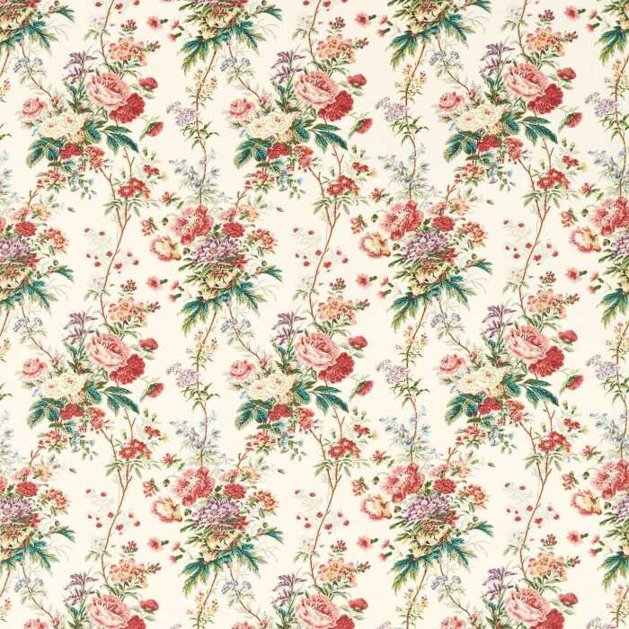 Lakeland Paradis Carmine Fabric by Sanderson