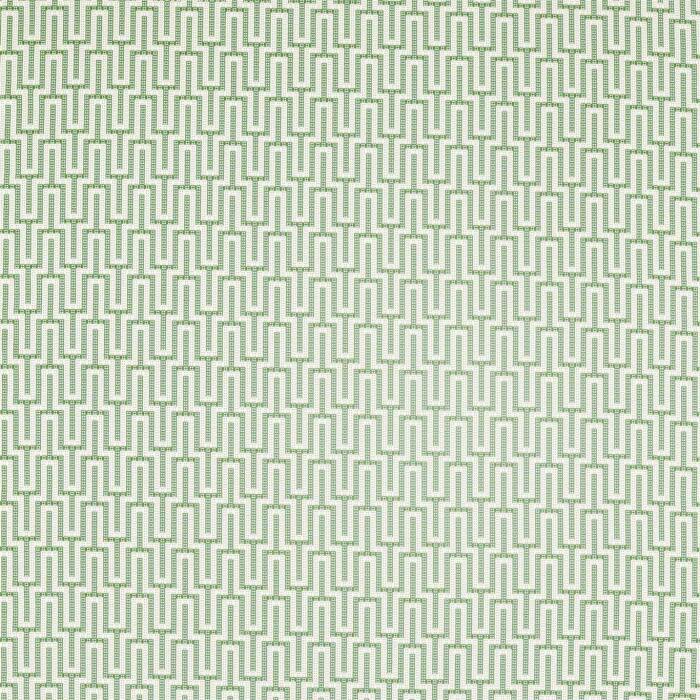 Linnean Botanical Green Fabric by Sanderson