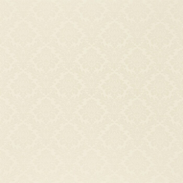 Lymington Damask Ecru Fabric by Sanderson