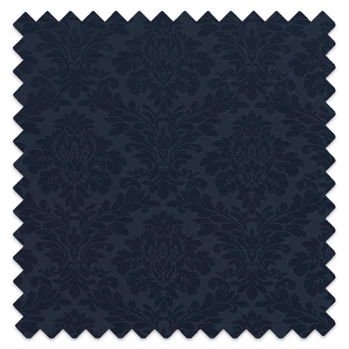 Swatch of Lymington Damask Indigo