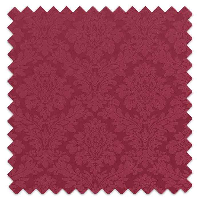 Swatch of Lymington Damask Redcurrant
