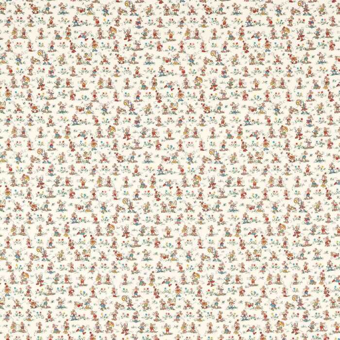 Mickey & Minnie Allsorts Fabric by Sanderson