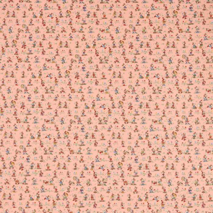 Mickey & Minnie Blancmange Fabric by Sanderson
