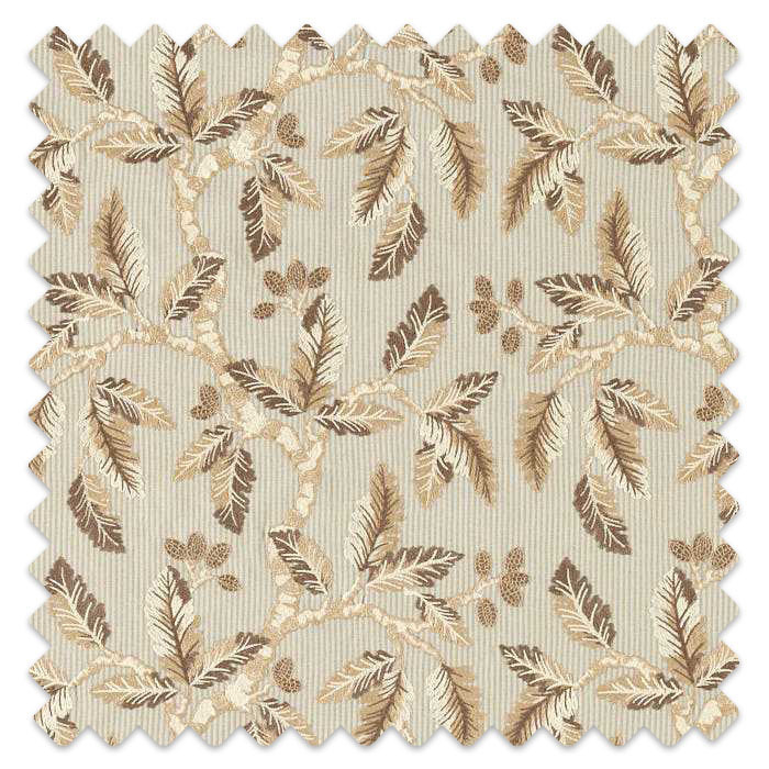 Swatch of Oaknut Stripe Flax/Multi