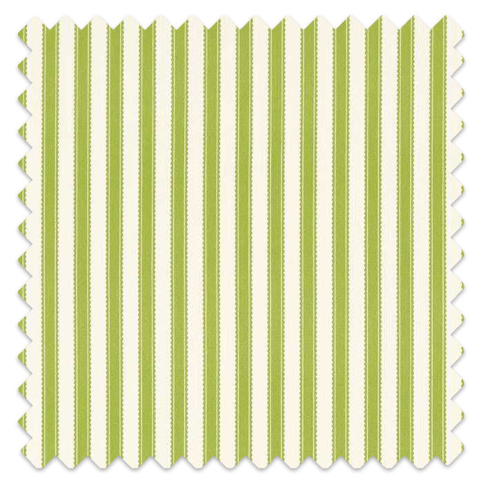 Swatch of Pinetum Stripe Sap Green