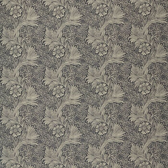 Pure Marigold Print Black Ink Fabric by Morris & Co