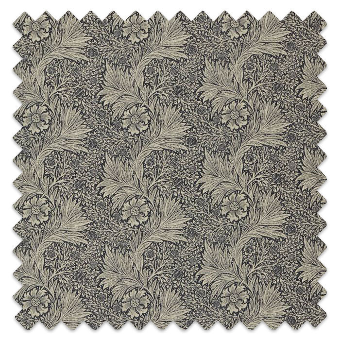 Swatch of Pure Marigold Print Black Ink