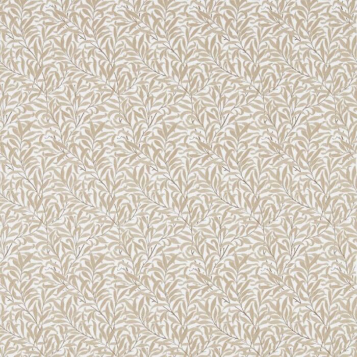 Pure Willow Boughs Embroidery Wheat Fabric by Morris & Co
