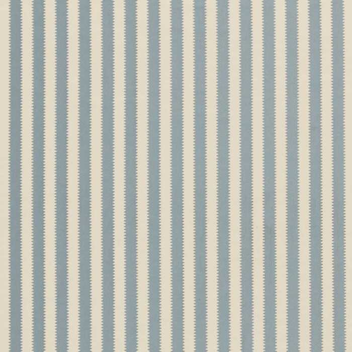 Regency Aperigon Smog Blue/Linen Fabric by Sanderson
