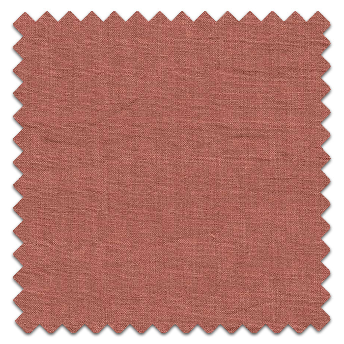 Swatch of Rue Linen Henna