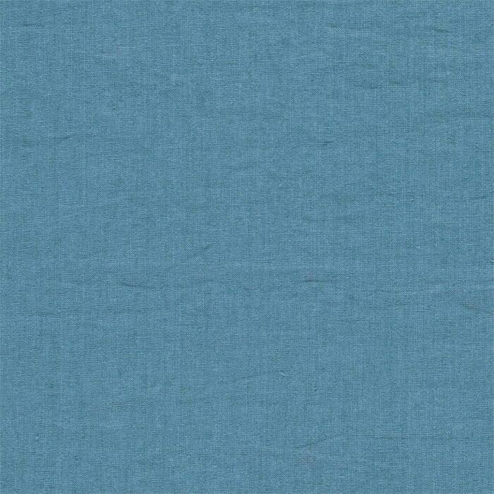 Rue Linen Wedgewood Fabric by Sanderson