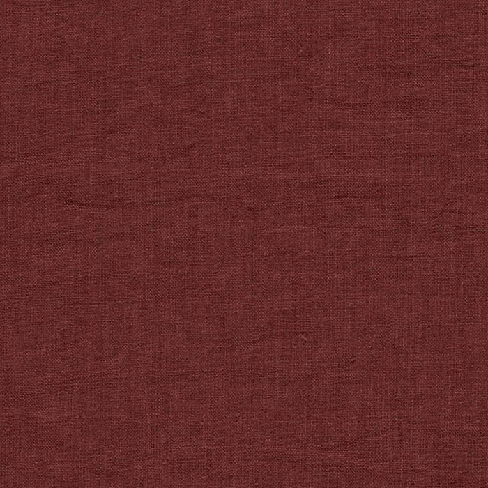Rue Linen Wine Fabric by Sanderson