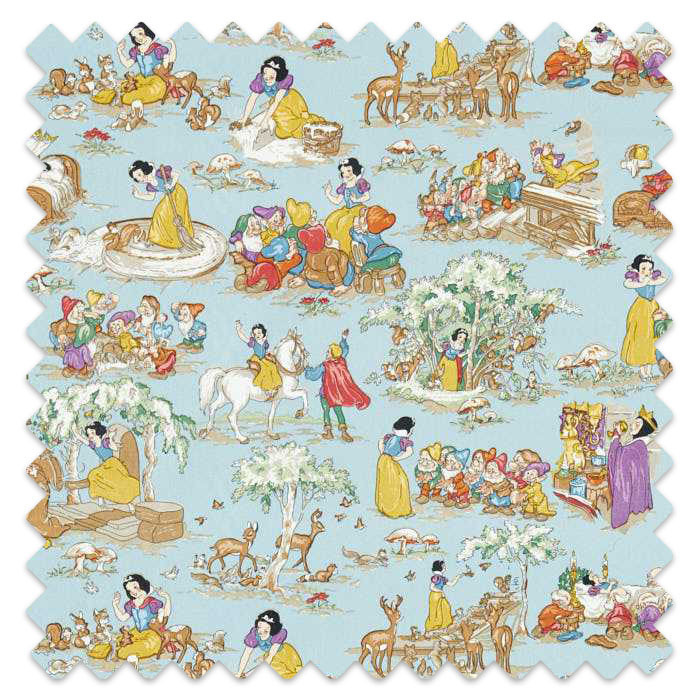 Swatch of Snow White Puddle Blue