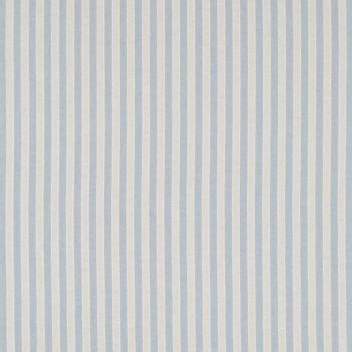 Sorilla Stripe Delft/Linen Fabric by Sanderson