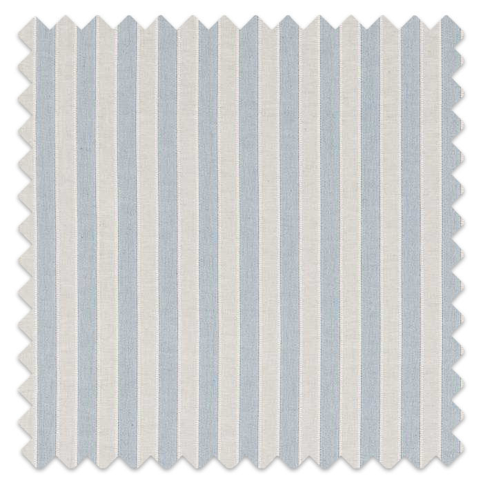 Swatch of Sorilla Stripe Delft/Linen