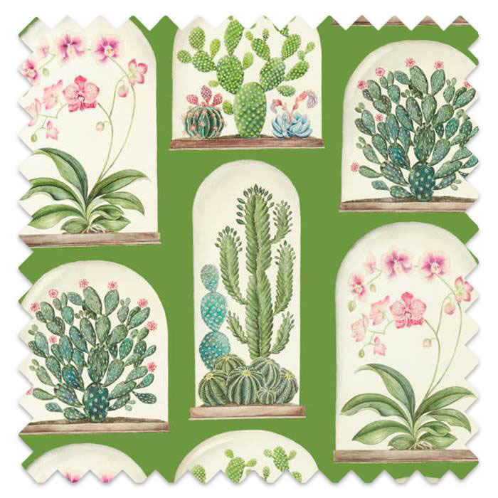 Swatch of Terrariums Botanical Green