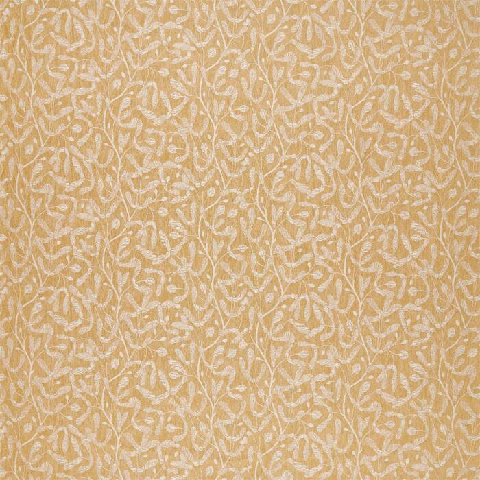 Trailing Sycamore Weave Ochre Fabric by Sanderson