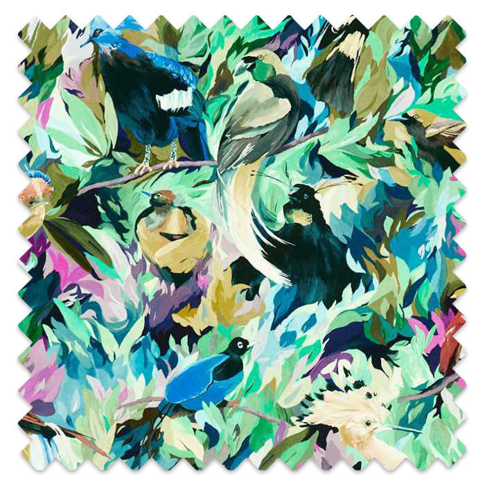 Swatch of Dance Of Adornment Wilderness/Nectar/Pomegranate