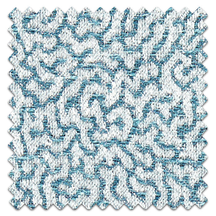 Swatch of Duckweed Weave Coast Blue