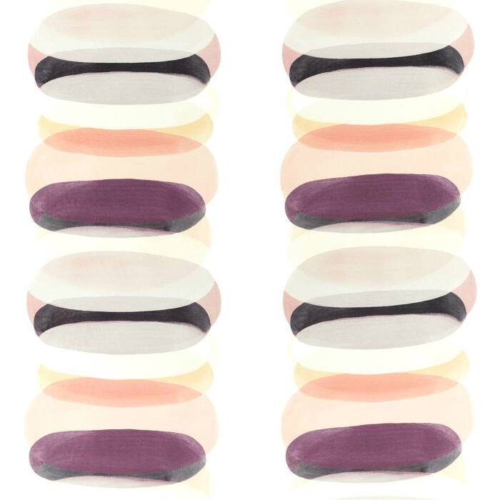 Elliptic Plum Fabric by Harlequin