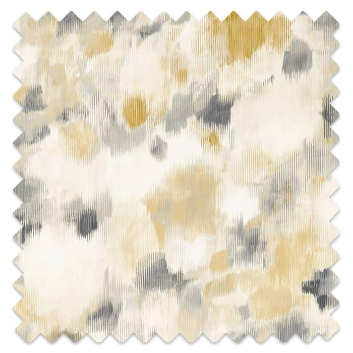 Swatch of Exuberance Ochre Charcoal