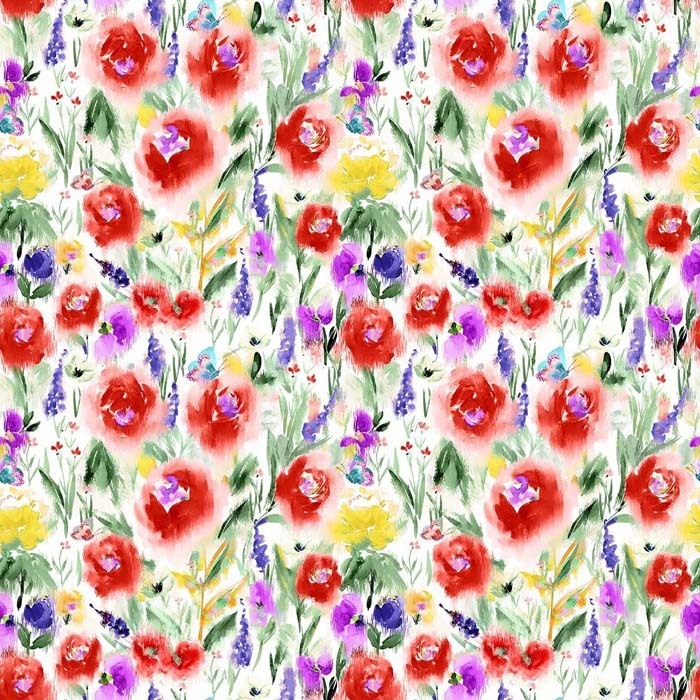 Fleur Jazz Fabric by Chess