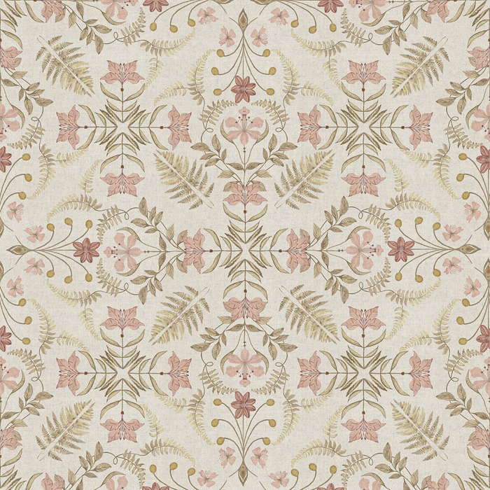 Fresco Natural Fabric by Chess