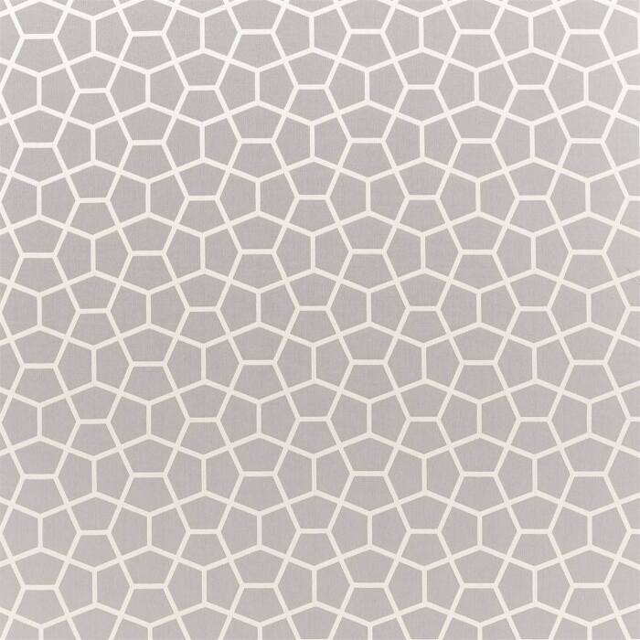 Glyptic Titanium Fabric by Harlequin