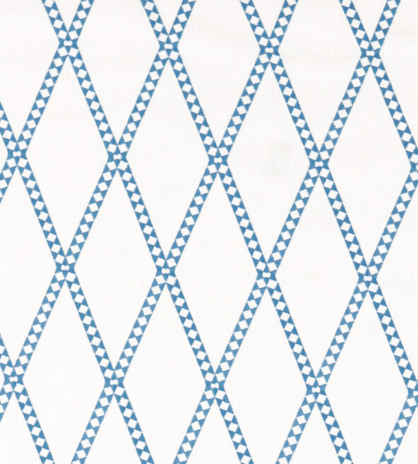 Hayloft Embroidery Denim Fabric by Scion