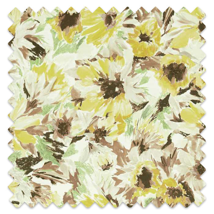 Swatch of Helianthus Sunflower/Grass/Awakening