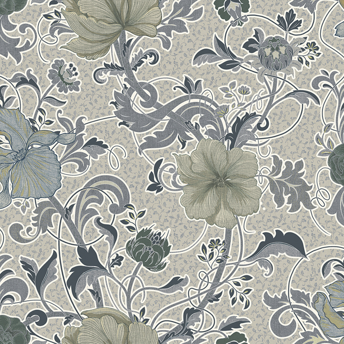 Heligan Dove Fabric by Chess