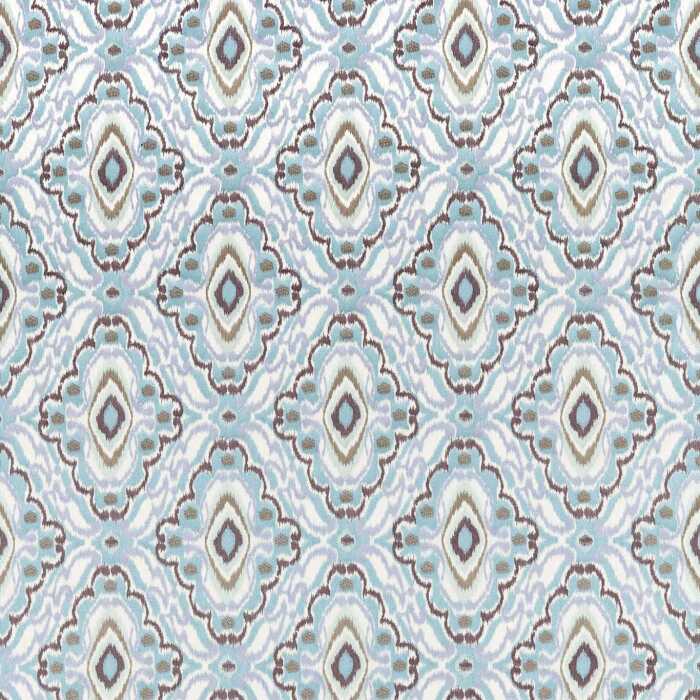 Ixora Sky/Seaglass/Sketched Fabric by Harlequin