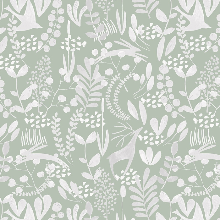 Juno Sage Fabric by Chess